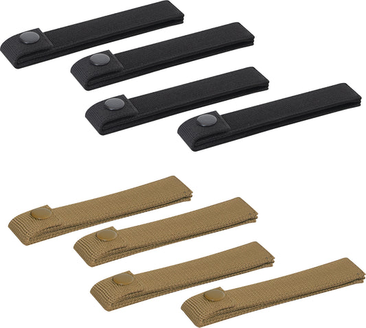 MOLLE Replacement Straps 4 Pack Tactical Attachment Webbing Straps (6" x 1")