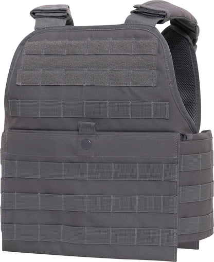 Tactical Plate Carrier Vest Assault Military Combat MOLLE Modular Adjustable