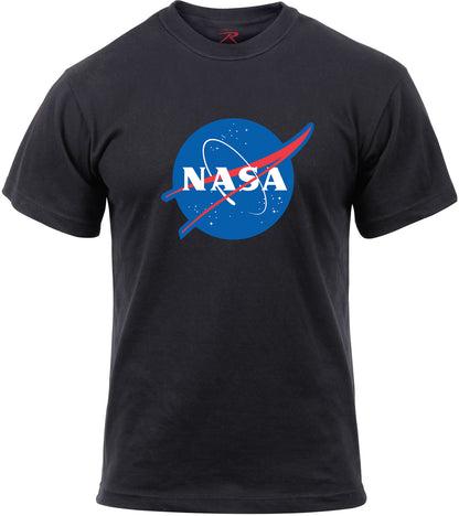 Black - NASA Space Logo T-Shirt Authentic Official Meatball Tee