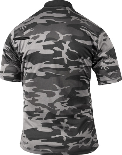 Tactical Polo Shirt Moisture Wicking Quick Drying Uniform Work Duty Top
