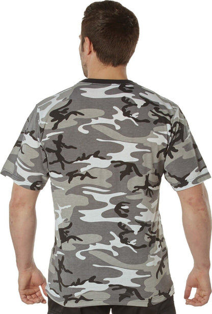 City Camo - Full Comfort Fit T-Shirt Polyester Cotton Army Tee