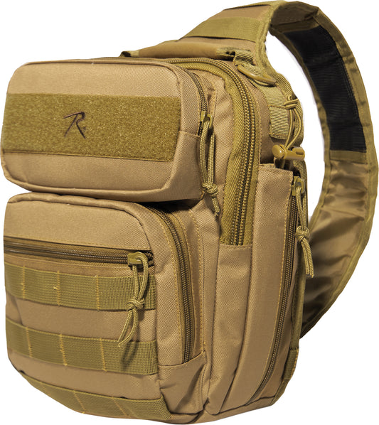 Coyote Brown Compact Tactisling Shoulder Bag