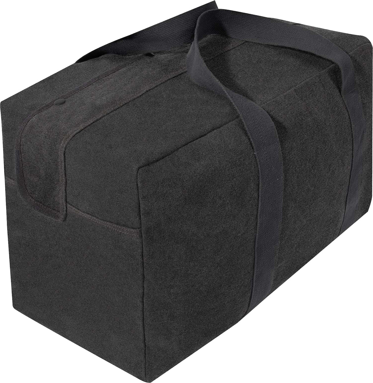 Charcoal Grey - Canvas Parachute Cargo Bag Extra Large Duffle Bag 75L