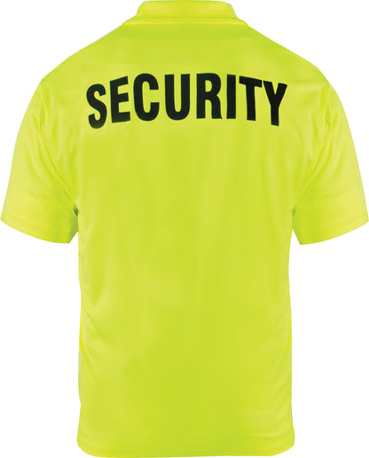 Safety Green - Moisture Wicking Security Polo Shirt
