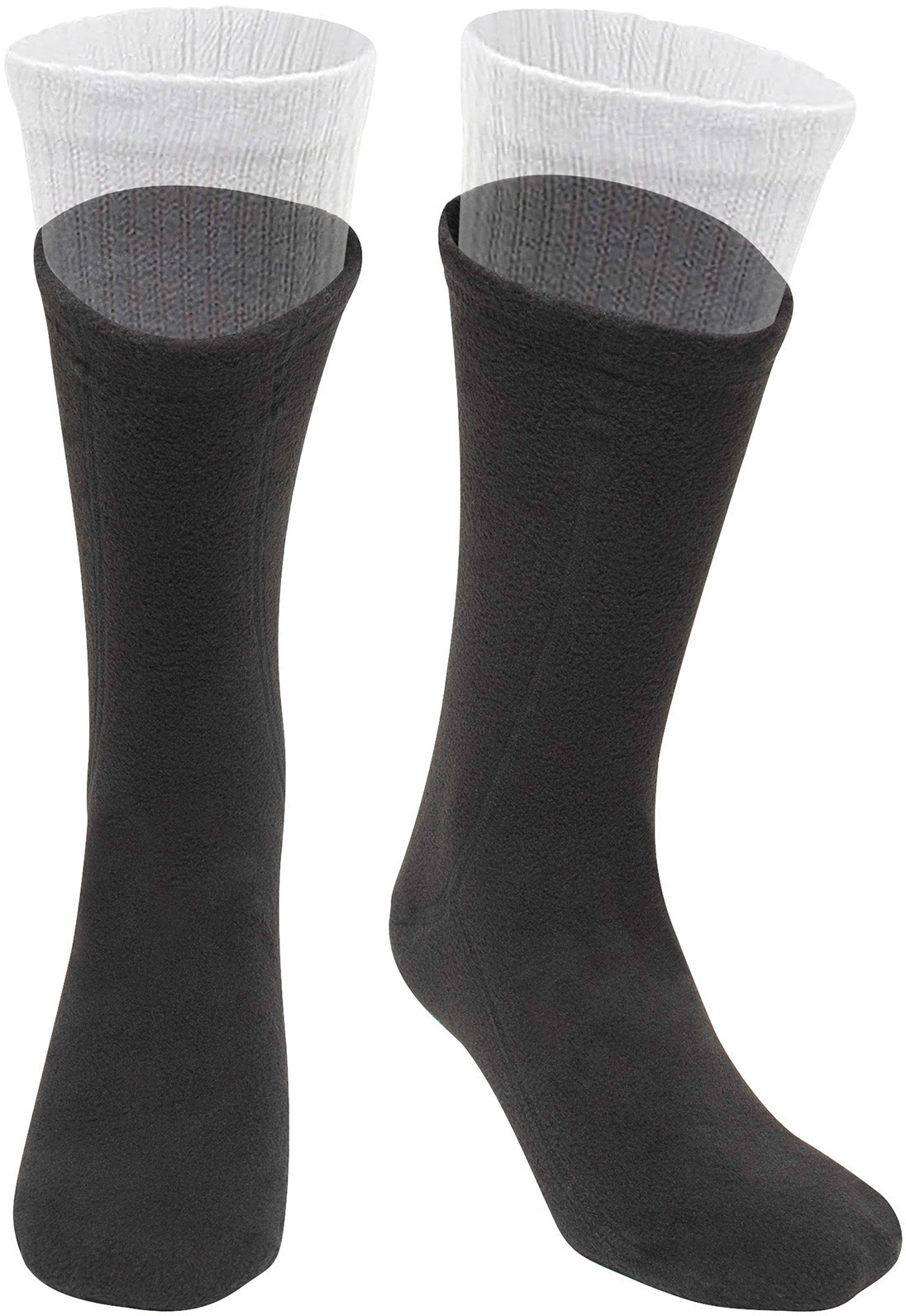 Black - Polar Fleece Boot Liners
