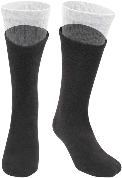Black - Polar Fleece Boot Liners