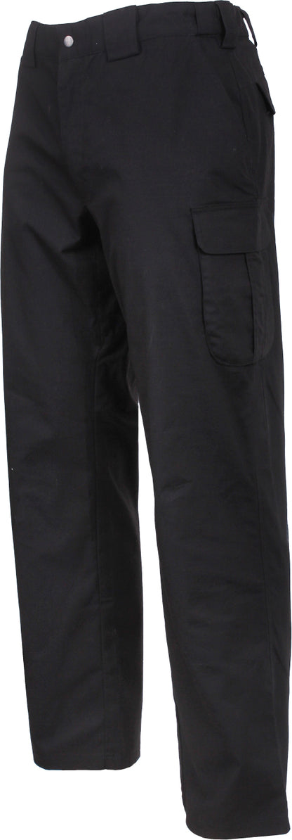 Black - Tactical 10-8 Lightweight Field Pants - Poly Cotton Spandex Rip-Stop - Zipper Fly