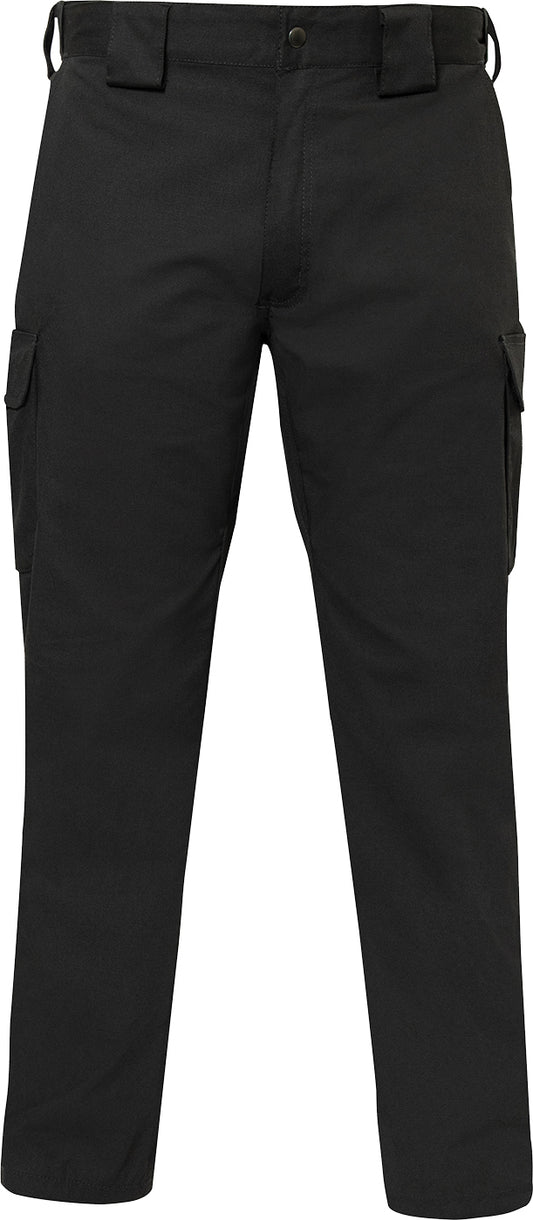 Black - Tactical 10-8 Lightweight Field Pants - Poly Cotton Spandex Rip-Stop - Zipper Fly