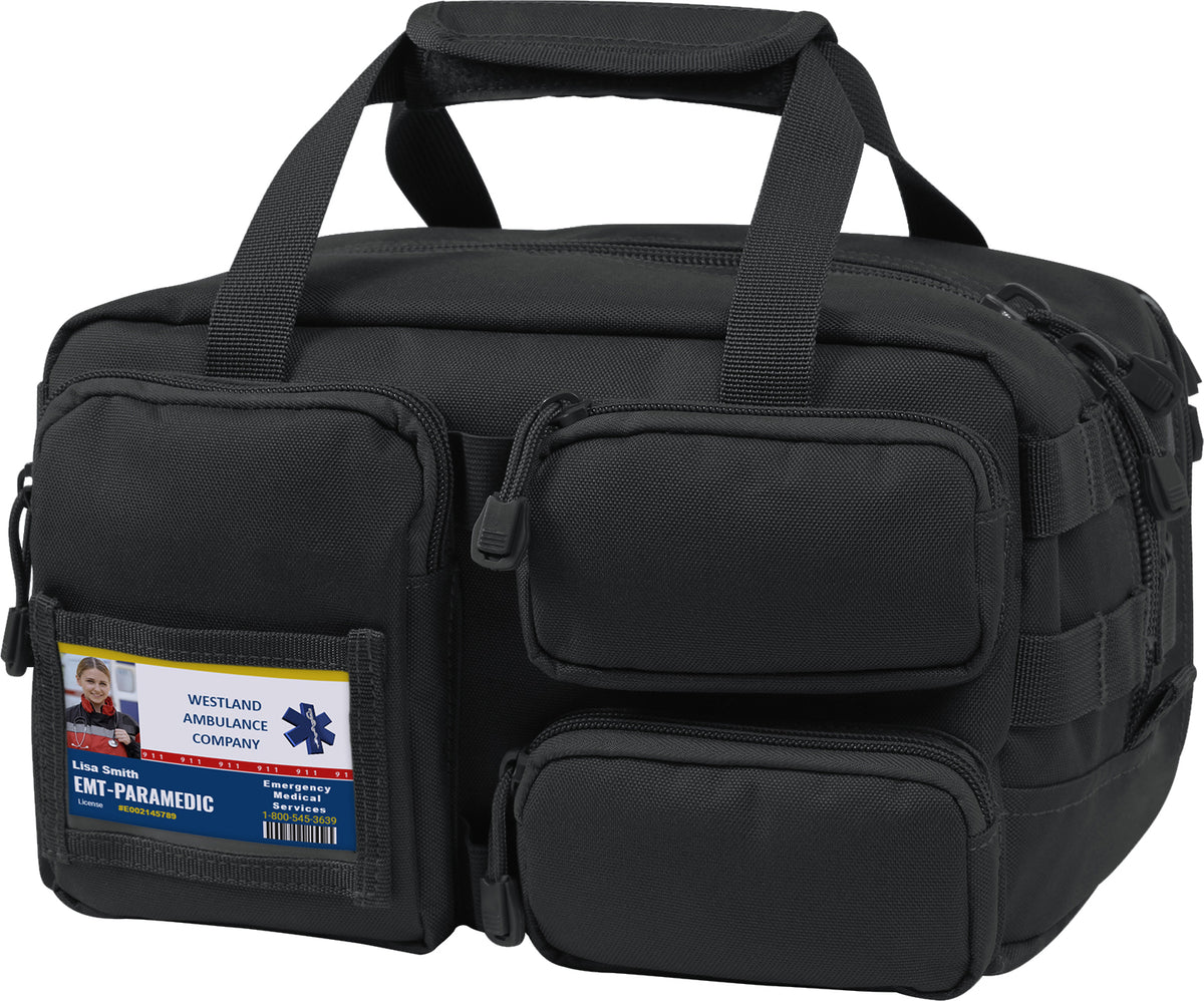 Tactical Trauma Kit 75 Piece MOLLE First Aid Kit Emergency Medical Survival Kit with Gear Bag