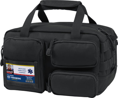 Tactical Trauma Kit 75 Piece MOLLE First Aid Kit Emergency Medical Survival Kit with Gear Bag
