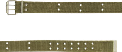 Olive Drab - Military GI Vintage Style Pistol Belt - Cotton