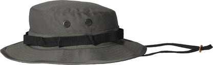 Charcoal Grey - Tactical Military Boonie Hat - Polyester Cotton