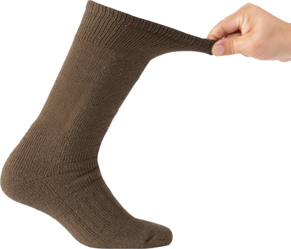 Wool Blend Mid-Calf Winter Socks Winter Athletic Warm Socks for Hunting & Hiking