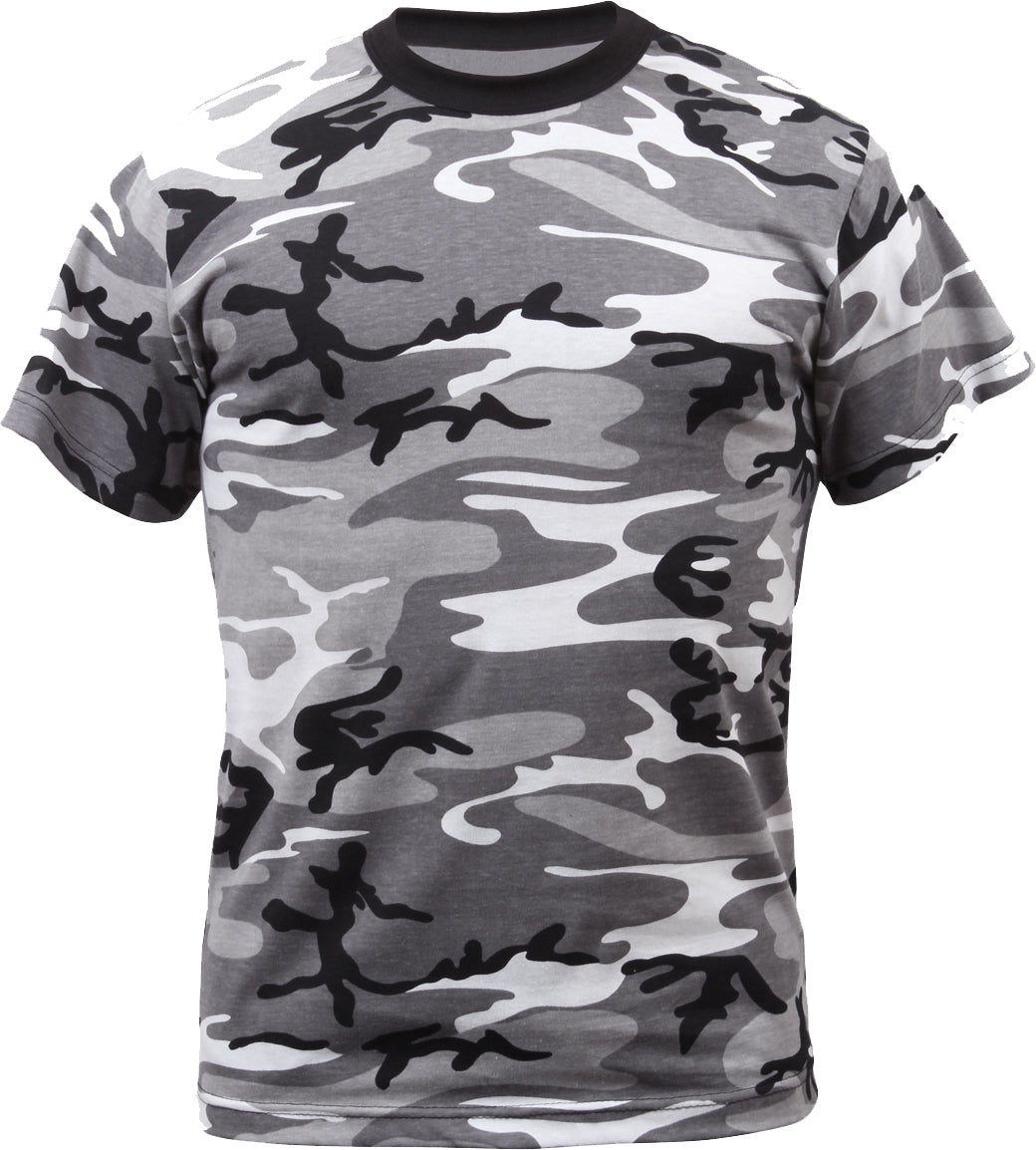 City Camo - Tactical Short Sleeve T-Shirt, Poly/Cotton