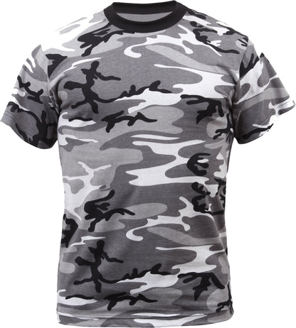 City Camo - Tactical Short Sleeve T-Shirt, Poly/Cotton