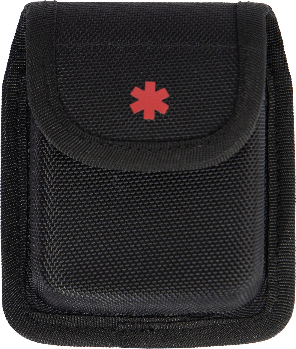 Black - Narcan Nasal Spray Pouch Long Duty Belt Pouch