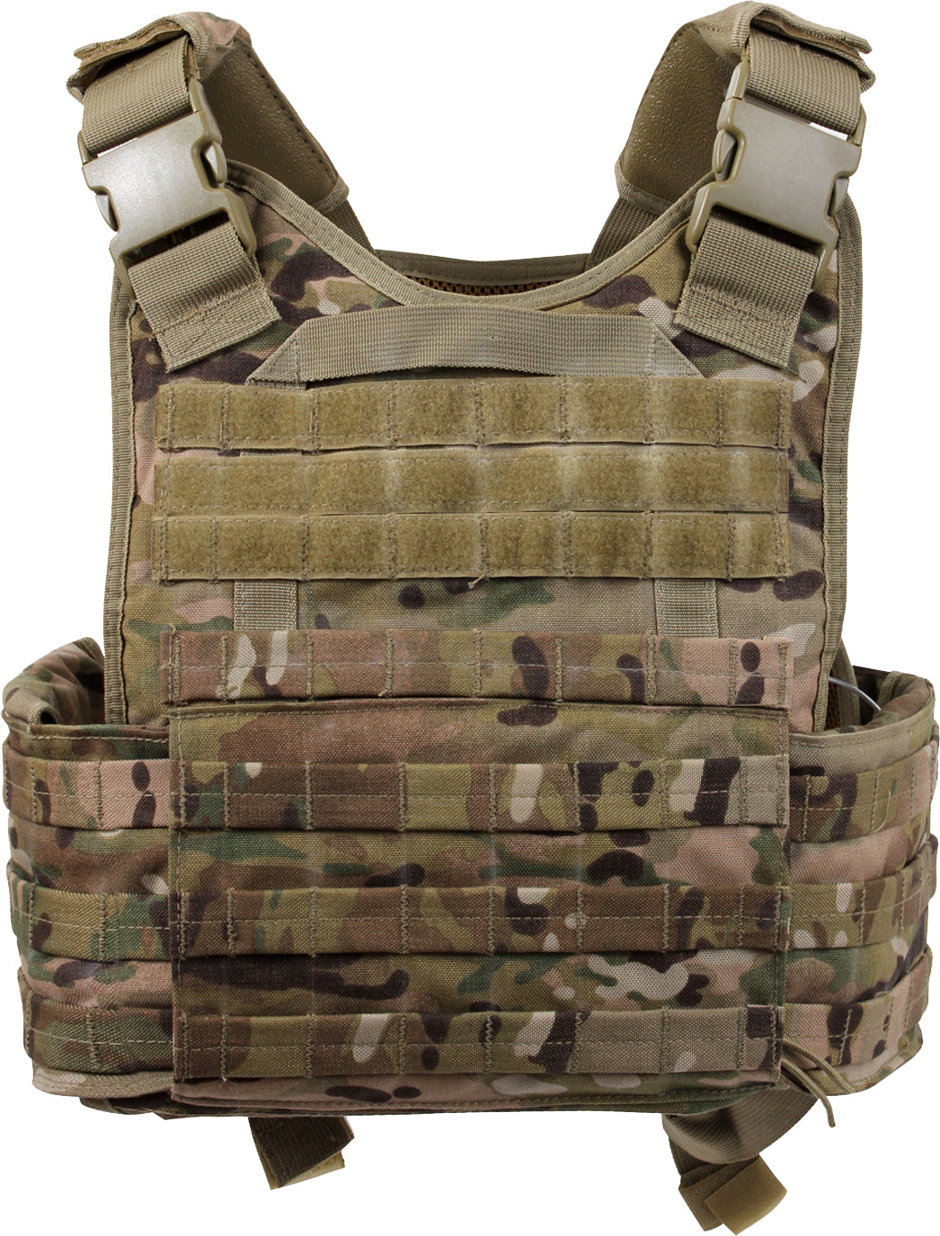 Tactical Plate Carrier Vest Assault Military Combat MOLLE Modular Adjustable