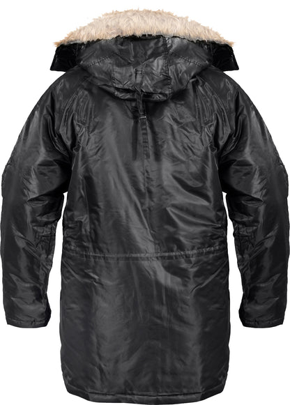 Black - N-3B Snorkel Parka