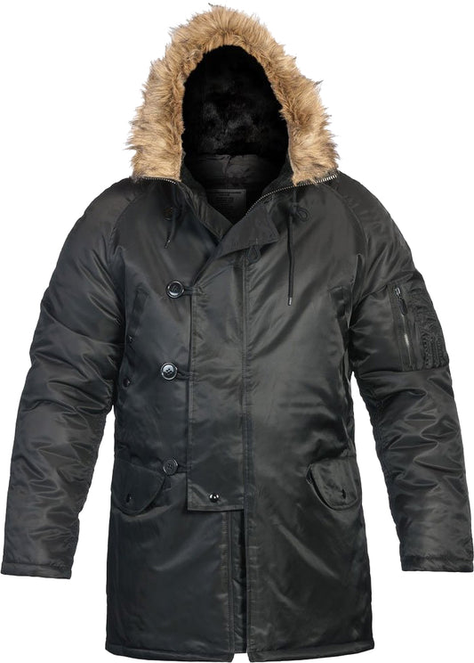 Black - N-3B Snorkel Parka