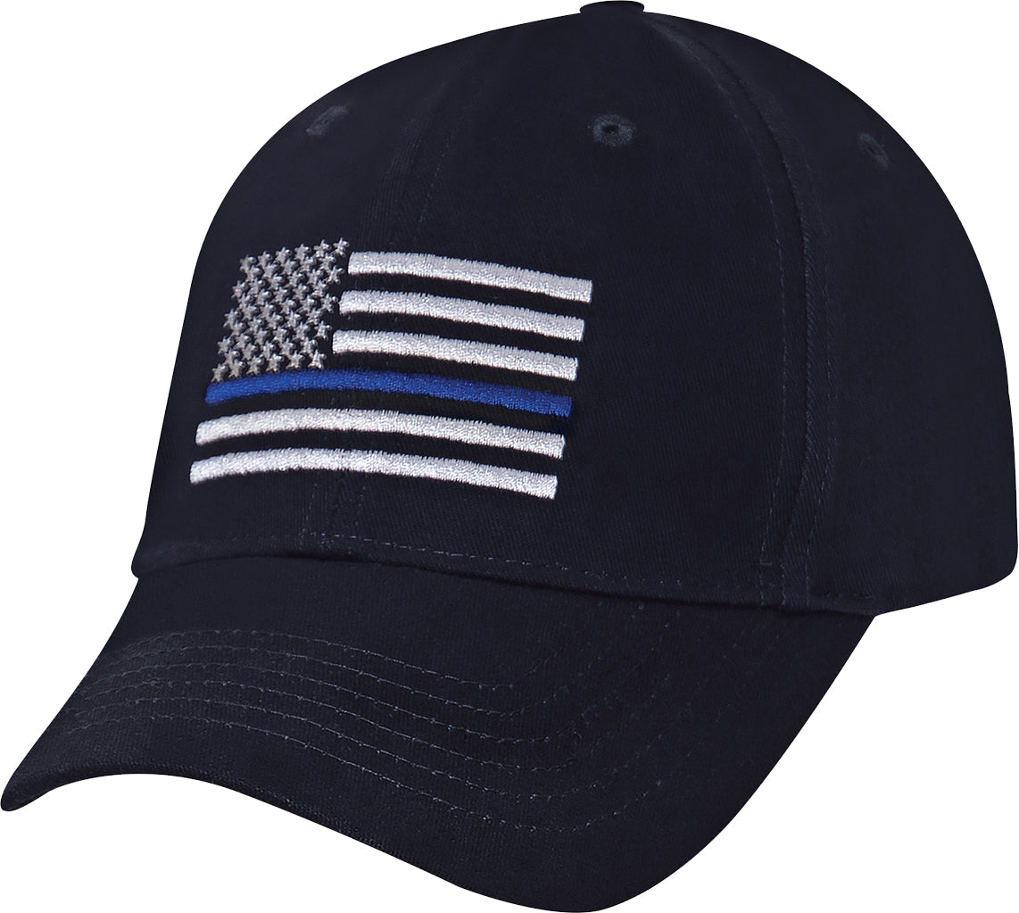 Navy Blue - Thin Blue Line Flag Low Profile Cap
