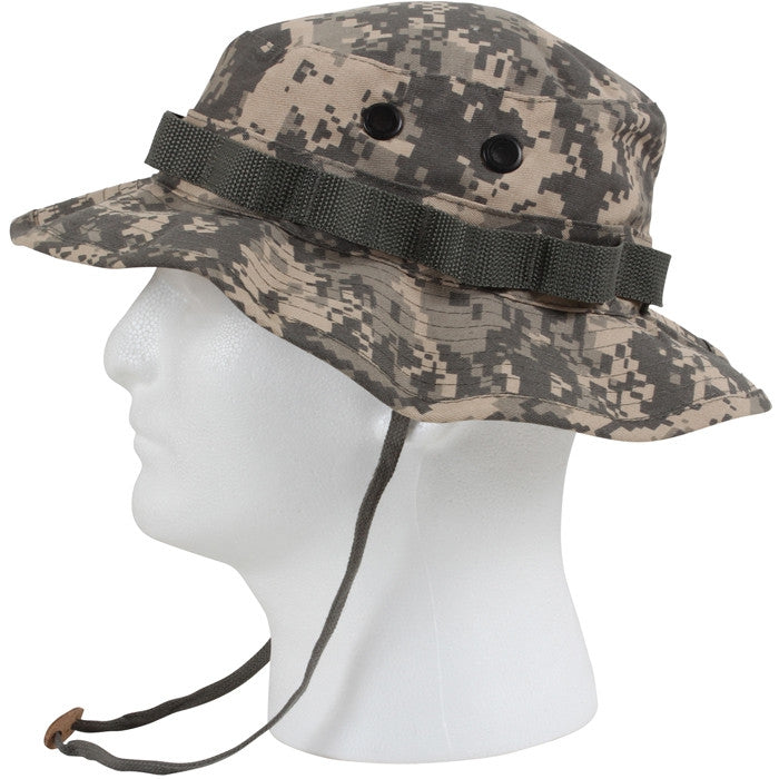 ACU Digital Camouflage - Tactical Army Military Boonie Bucket Hat - Polyester Cotton