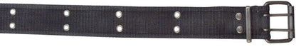 Black - Military GI Vintage Style Pistol Belt - Cotton