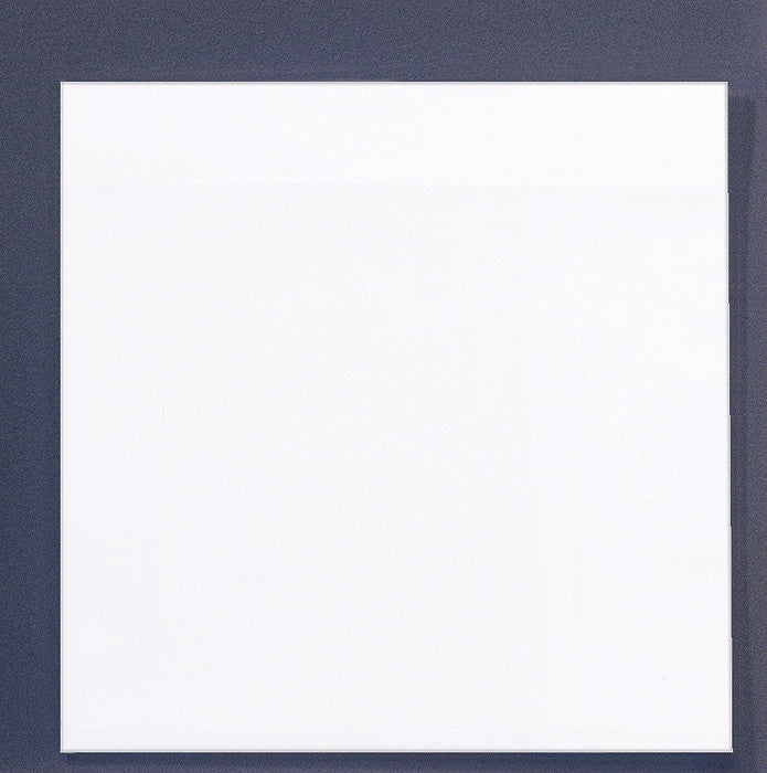 White - Solid Color Bandana 22 in. x 22 in.