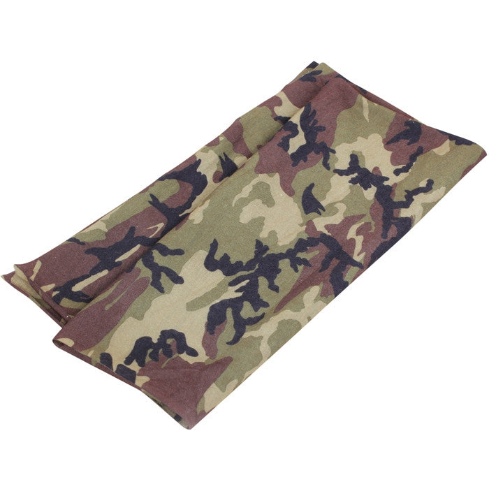 Woodland Camouflage - Multi Use Tactical Wrap