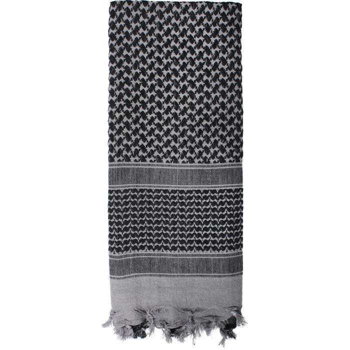 Grey - Lightweight Tactical Desert Shemagh Scarf