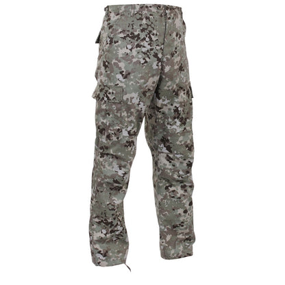 Total Terrain Camouflage - Tactical BDU Pants Cargo Fatigues - Poly/Cotton Twill - Button Fly