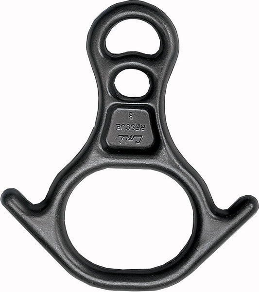 Black - Aluminum Rescue Figure 8 Ring