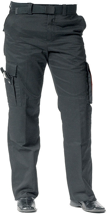 Black - 9 Pocket EMT Pants - Polyester Cotton Twill - Cargo Work Trousers - Womens