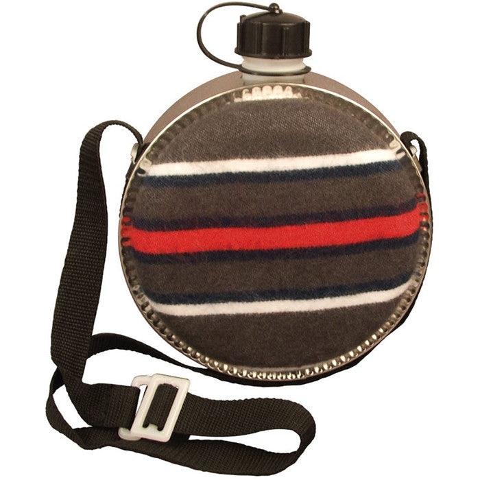 Blanket Covered - Military GI Style 2 Quart Desert Canteen