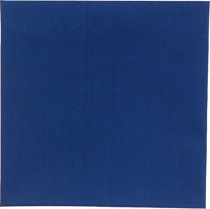 Navy Blue - Solid Color Tactical Bandana, 100% Cotton, 22" x 22"
