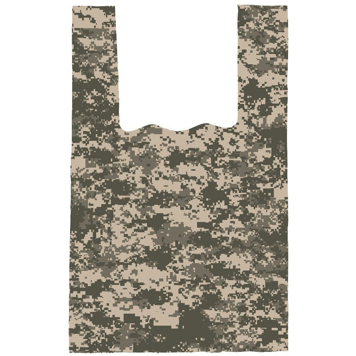 ACU Digital Camouflage - Medium Size Shopping Bag 100 Pack
