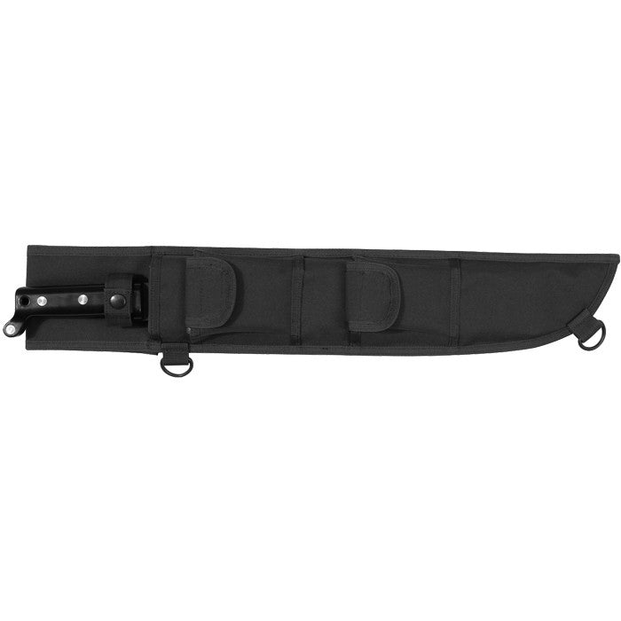 Black - Tactical MOLLE 18 in. Jungle Machete Sheath