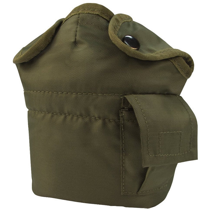 Olive Drab - Military GI Style 1 Quart Canteen Cover - Nylon