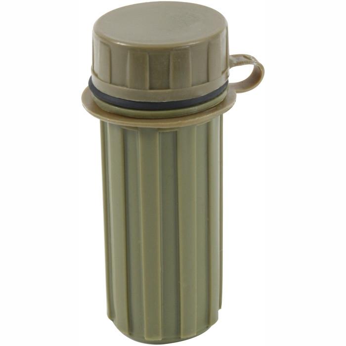 Olive Drab - Matches Container Tactical Waterproof Camping Gear