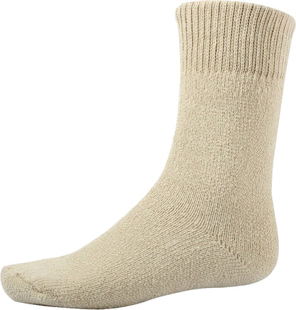 Heavyweight Thermal Boot Socks Thick Cold Weather Military Issue Winter Socks, US Made