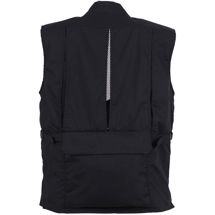 Concealed Safari Outback Carry Vest Black