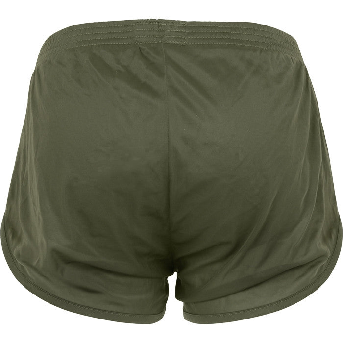 Olive Drab - Army Physical Training Nylon Ranger PT Shorts